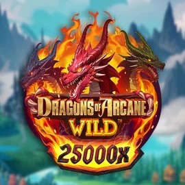 Dragons of Arcane Wild logo by Foxium at Karhubet CasinoDragons of Arcane Wild