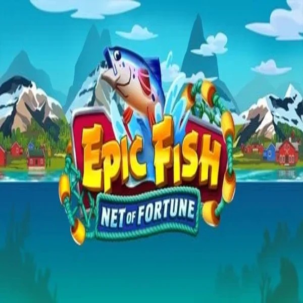 Epic Fish Net of Fortune slot logo by Quickspin at Karhubet CasinoEpic Fish Net of Fortune
