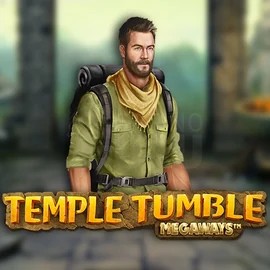 Temple Tumble Megaways slot logo by Relax Gaming at Karhubet CasinoTemple Tumble Megaways