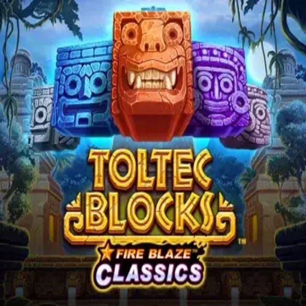 Fire Blaze: Toltec Blocks logo by Rarestone Gaming at Karhubet CasinoFire Blaze: Toltec Blocks