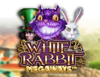 White Rabbit slot logo by Big Time Gaming at Karhubet CasinoWhite Rabbit
